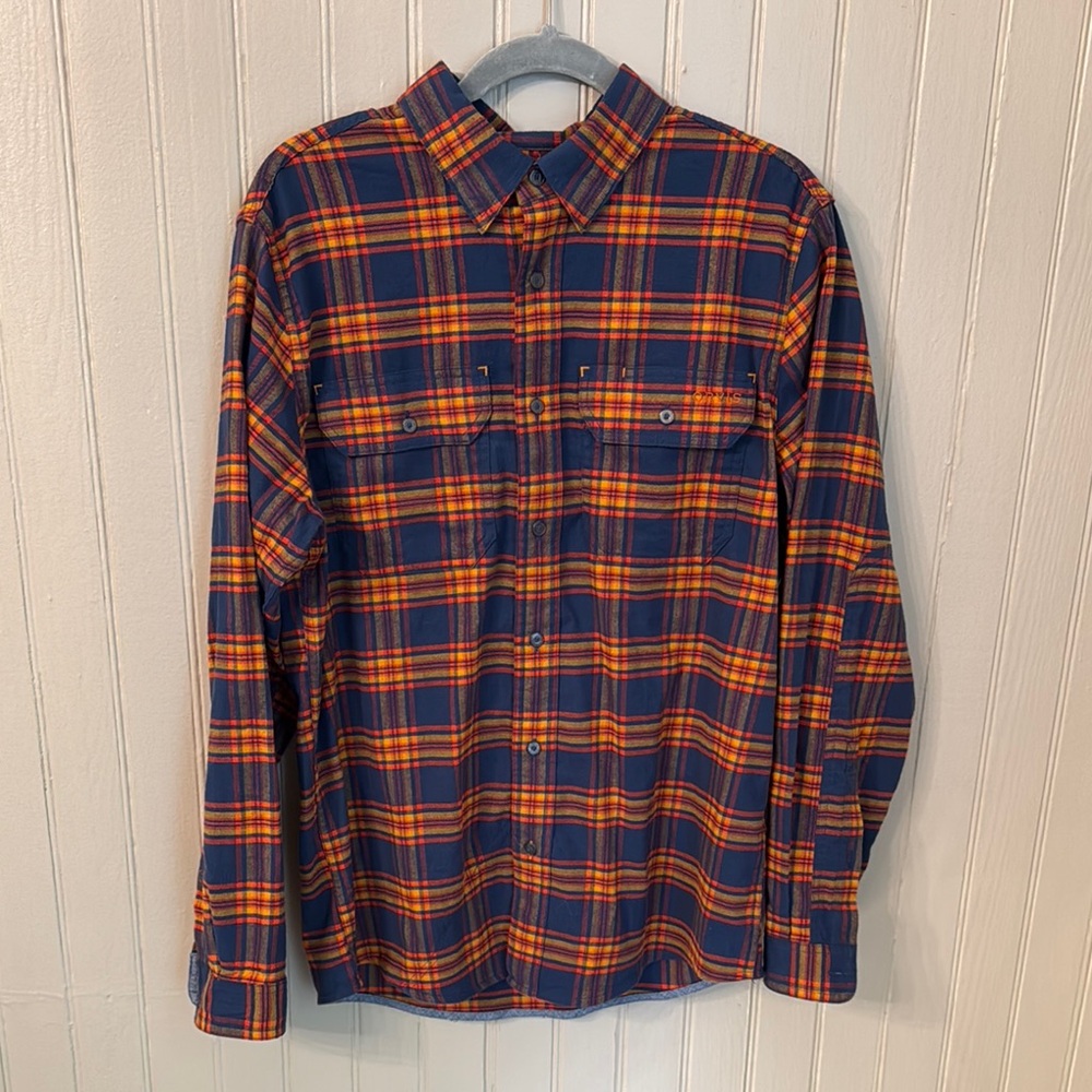 Orvis Men's Flat Creek Tech Flannel Long-Sleeved Shirt